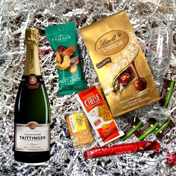 Taittinger Brut La Francaise Gift Pack Discount