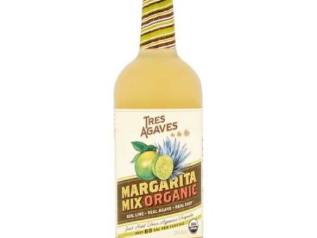 Tres Agaves Organic Lime Margarita Mix - 1L For Sale