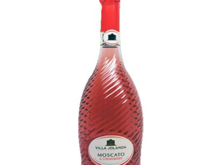 Villa Jolanda Moscato and Strawberry NV - 750ML Online now