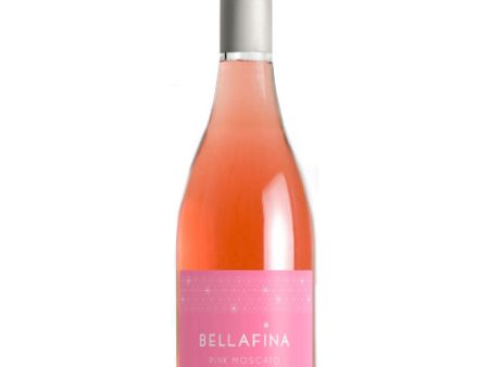 Bellafina Pink Moscato Rose Wine  N v - 750ml For Discount