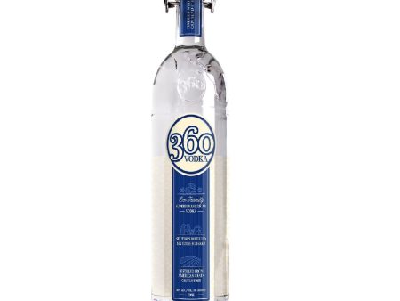 360 Vodka Regular 750ML Online Hot Sale